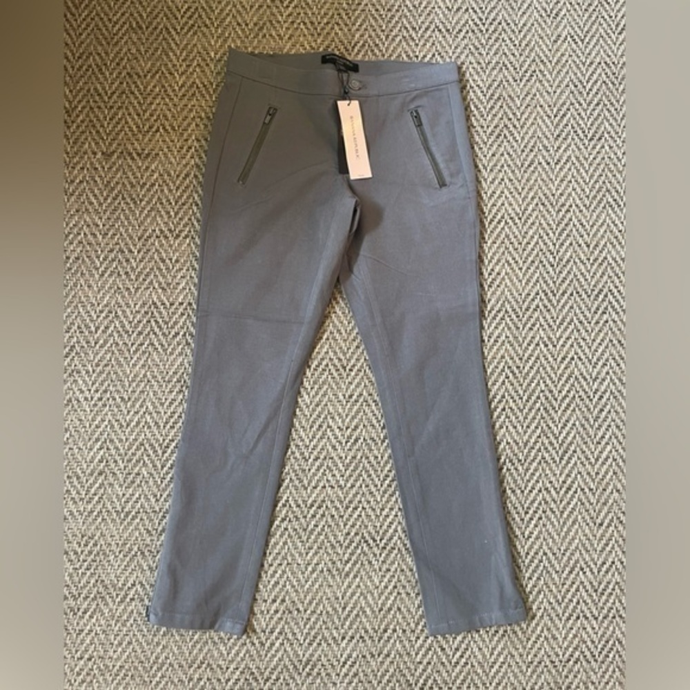 Banana Republic Gray Skinny Fit Ankle Pants Size 00 Petite NWT